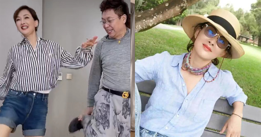 48歲牛莉曬跳舞視訊，穿短褲露白皙美腿，王為念全程緊盯引吐槽