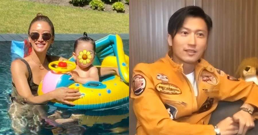謝婷婷3歲女兒照片公開：長得像舅舅謝霆鋒，是個可愛的混血寶寶