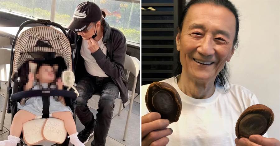 謝賢罕見露面：85歲仍舊愛打扮，逗小孩疑似想念他的兩個孫子