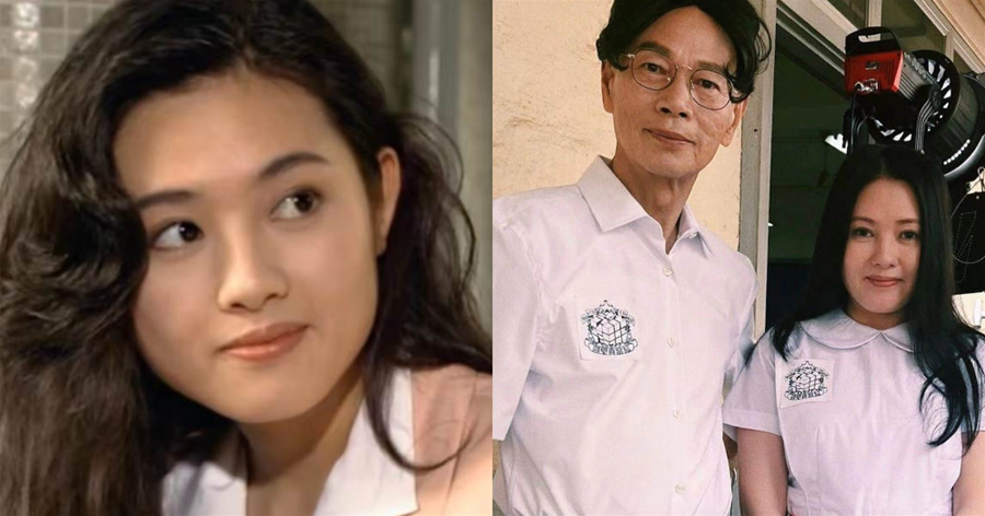 56歲李麗珍復出拍戲，搭檔羅家英扮學生，網友：爺爺奶奶輩裝嫩