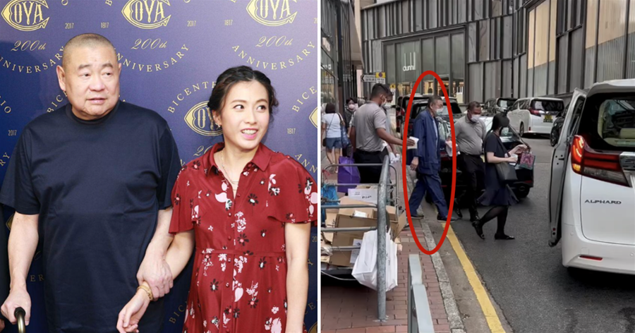 70歲劉鑾雄罕見現身！三個保鏢持白毛巾守護，車牌要價140萬港幣