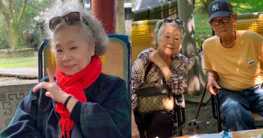 89歲素珠阿姨「消失多年突曬照」粉絲急關心！高齡曝現況「笑喊我很溫柔」常逗樂丈夫