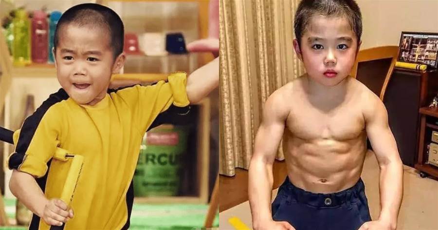 從小崇拜李小龍，9歲擁有六塊腹肌，手上的老繭連甄子丹看了都服氣