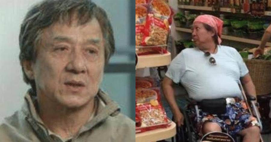68歲洪金寶坐輪椅，65歲成龍頭髮花白，只有64歲的他活得像個妖精