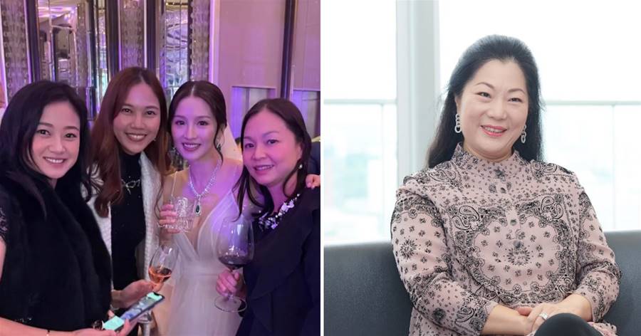 TVB女星嫁富二代大擺筵席，丈夫懷抱嬰兒進場，相戀多年奉子成婚