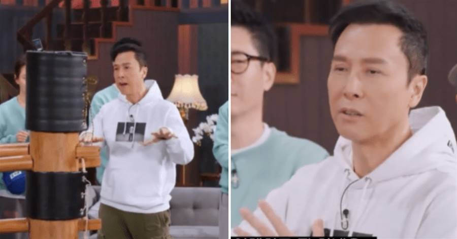 甄子丹參加韓國綜藝，全程說中文，現場打木人樁驚呆韓國明星